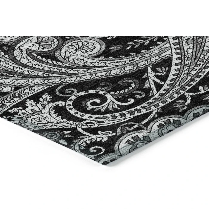 Chantille ACN654 Black 8' x 8' Rug