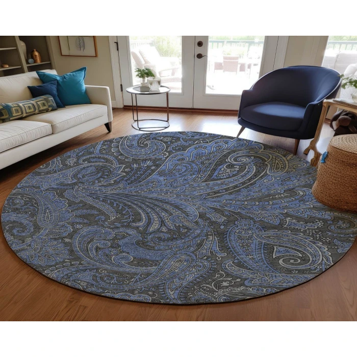Chantille ACN654 Charcoal 8' x 8' Rug