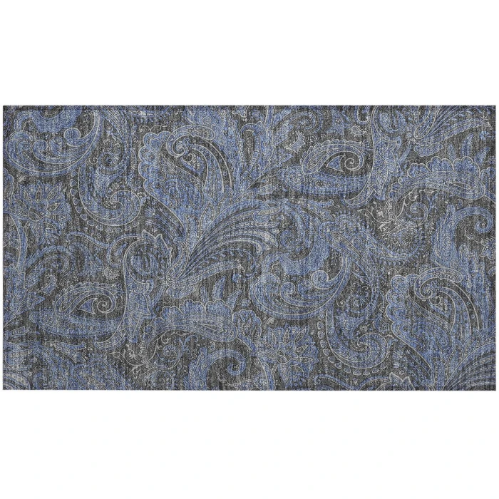 Chantille ACN654 Charcoal 1'8" x 2'6" Rug