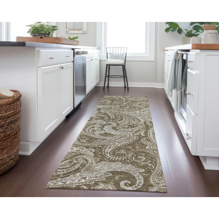 Chantille ACN654 Chocolate 2'3" x 7'6" Rug
