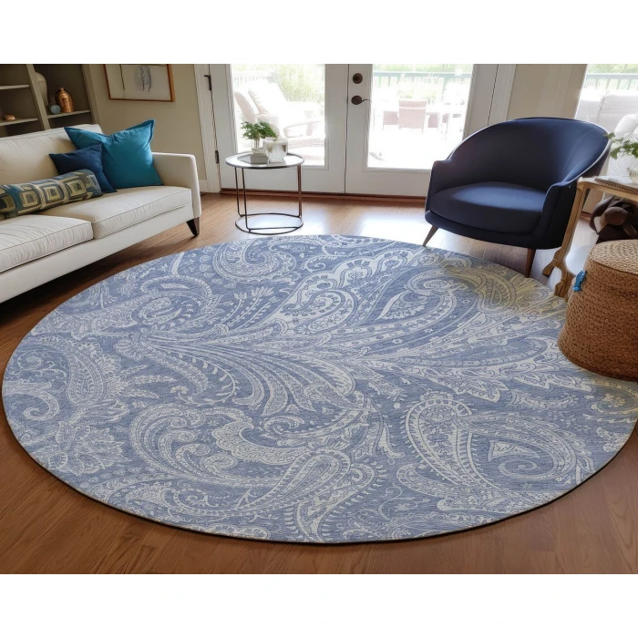 Chantille ACN654 Denim 8' x 8' Rug