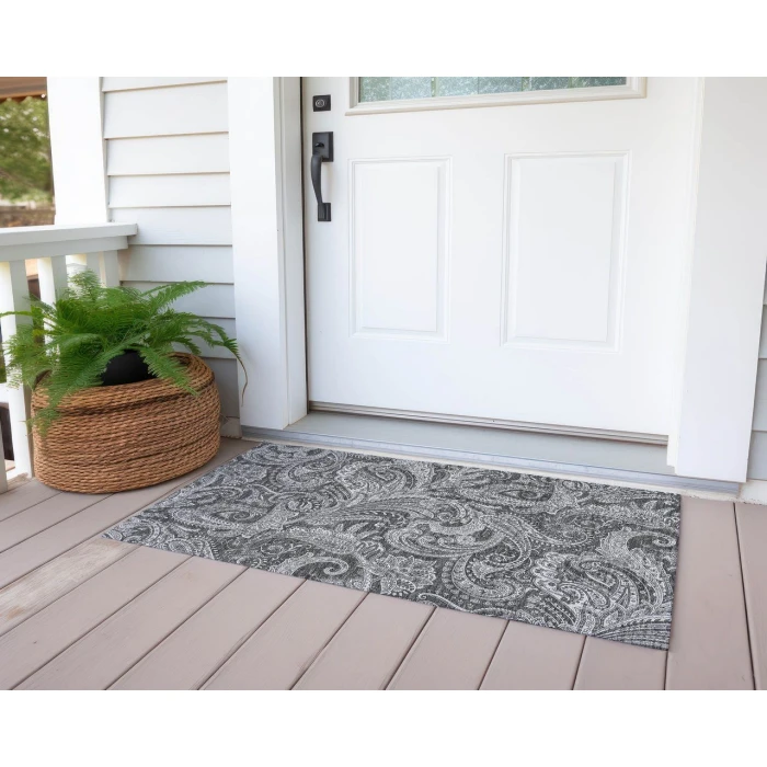 Chantille ACN654 Gray 1'8" x 2'6" Rug