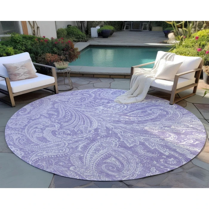 Chantille ACN654 Lavender 8' x 8' Rug