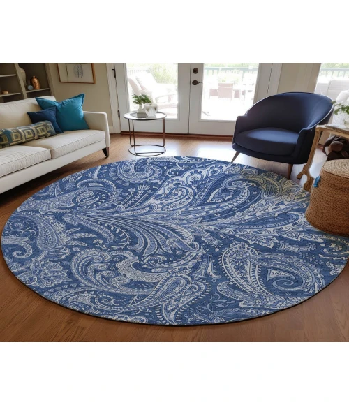 Chantille ACN654 Navy 8' x 8' Rug