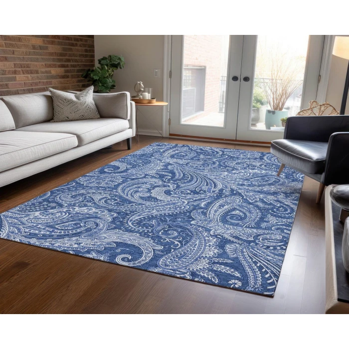 Chantille ACN654 Navy 9' x 12' Rug