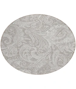 Addison Chantille ACN654 Taupe 8 ft. x 8 ft. Round Rug