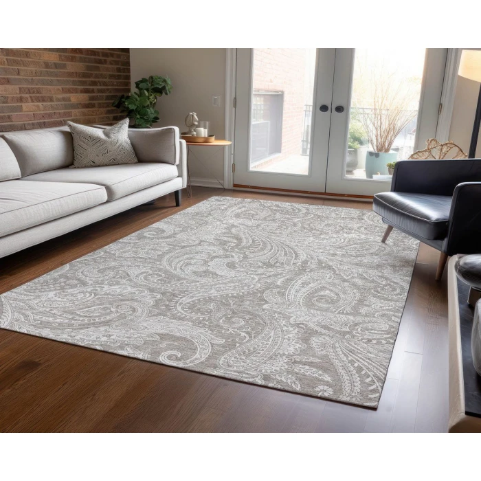 Chantille ACN654 Taupe 2'6" x 3'10" Rug