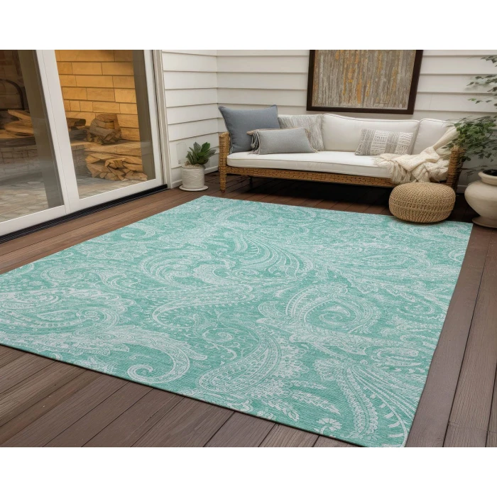 Chantille ACN654 Teal 9' x 12' Rug