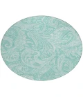 Chantille ACN654 Teal 8' x 8' Rug