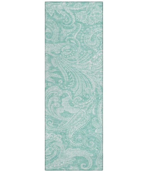Chantille ACN654 Teal 2'3" x 7'6" Rug