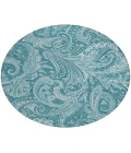 Chantille ACN654 Turquoise 8' x 8' Rug