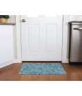 Chantille ACN654 Turquoise 1'8" x 2'6" Rug