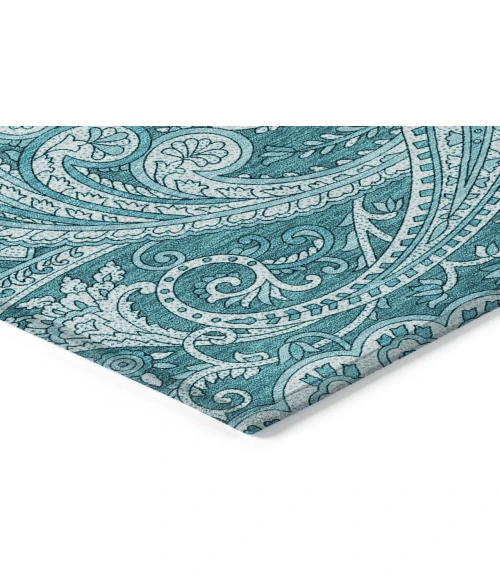 Chantille ACN654 Turquoise 5' x 7'6" Rug