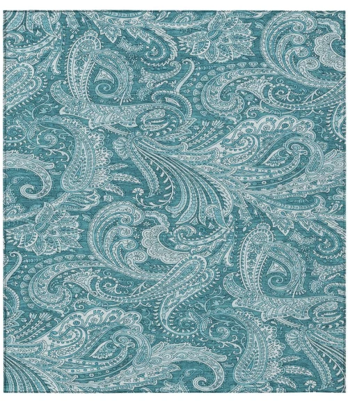 Chantille ACN654 Turquoise 5' x 7'6" Rug