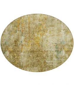 Addison Chantille ACN655 Brown 8 ft. x 8 ft. Round Rug