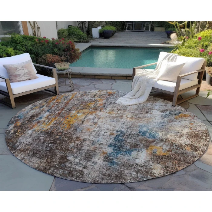 Chantille ACN655 Taupe 8' x 8' Rug