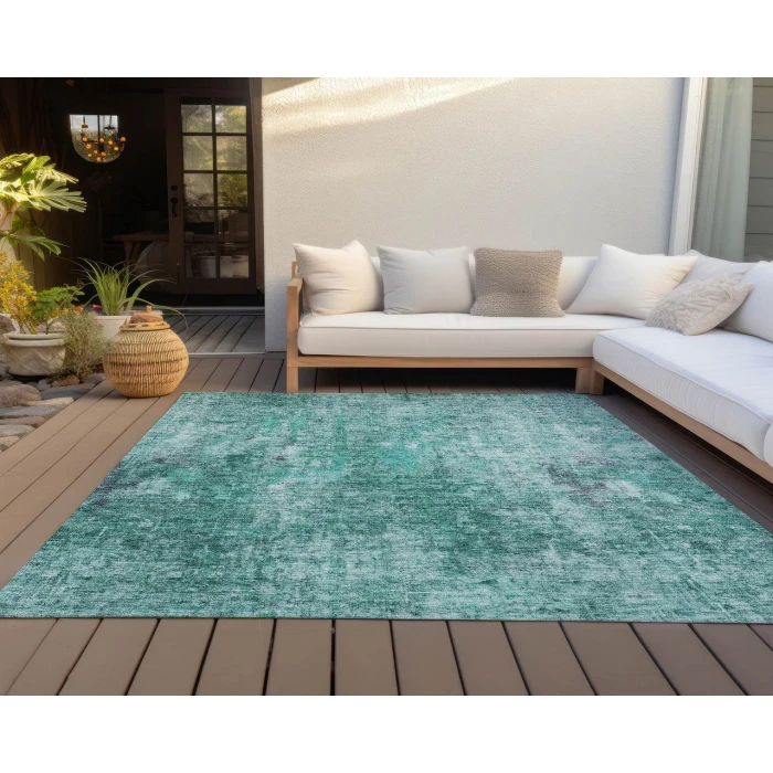 Chantille ACN655 Teal 9' x 12' Rug