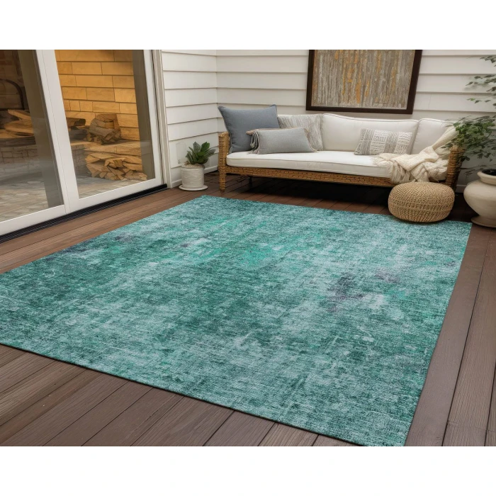 Chantille ACN655 Teal 9' x 12' Rug