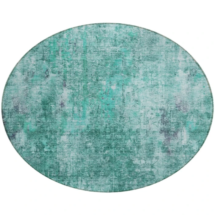Chantille ACN655 Teal 8' x 8' Rug