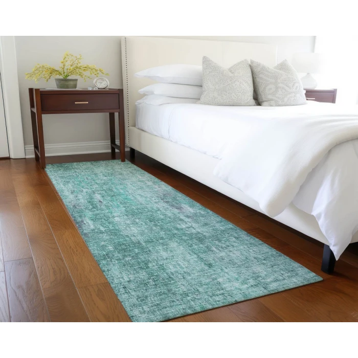 Chantille ACN655 Teal 2'3" x 7'6" Rug