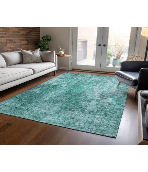 Chantille ACN655 Teal 9' x 12' Rug