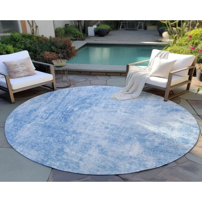 Chantille ACN656 Blue 8' x 8' Rug