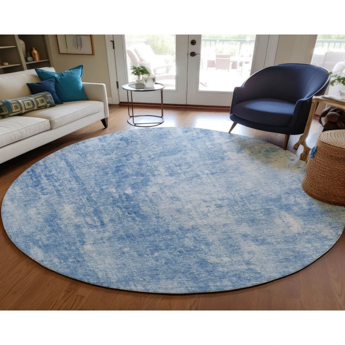 Chantille ACN656 Blue 8' x 8' Rug