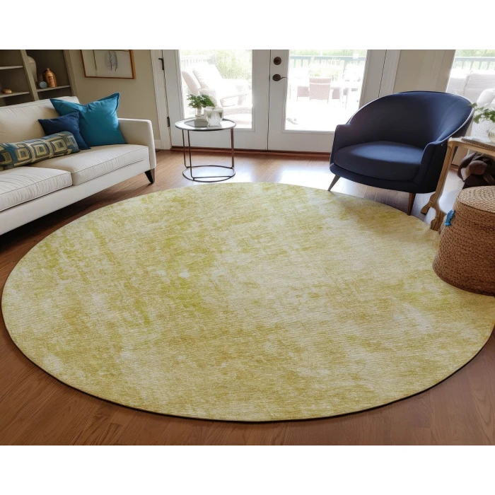 Chantille ACN656 Gold 8' x 8' Rug