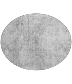 Addison Chantille ACN656 Gray 8 ft. x 8 ft. Round Rug