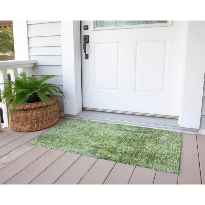 Chantille ACN656 Olive 1'8" x 2'6" Rug