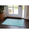 Chantille ACN656 Teal 1'8" x 2'6" Rug