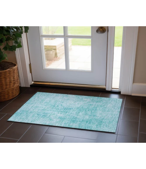 Chantille ACN656 Teal 1'8" x 2'6" Rug
