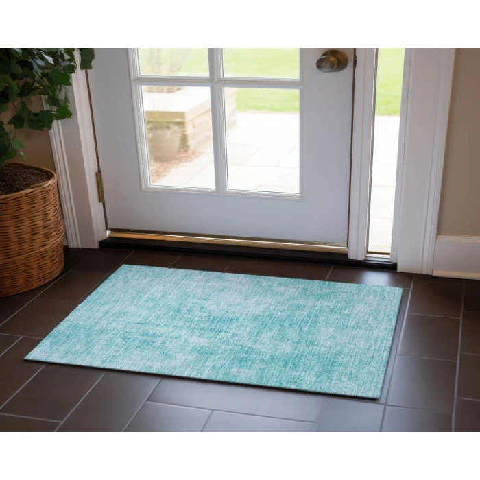 Chantille ACN656 Teal 1'8" x 2'6" Rug
