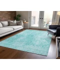 Chantille ACN656 Teal 9' x 12' Rug