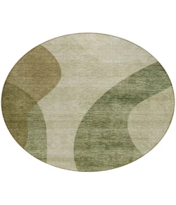 Addison Chantille ACN657 Beige 8 ft. x 8 ft. Round Rug
