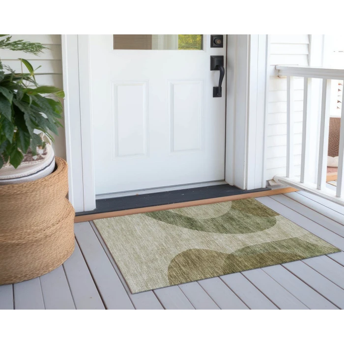 Chantille ACN657 Beige 1'8" x 2'6" Rug