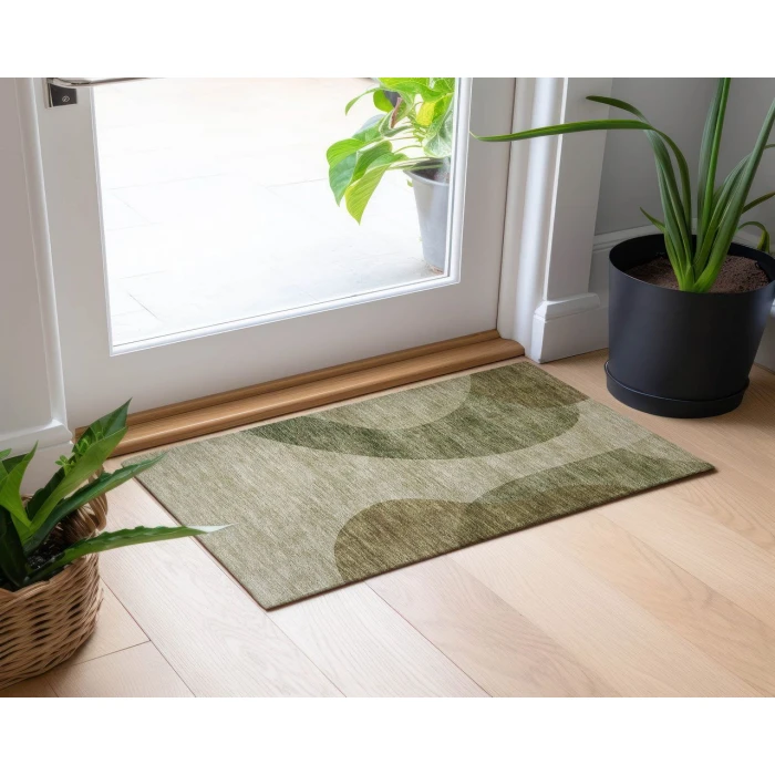 Chantille ACN657 Beige 1'8" x 2'6" Rug
