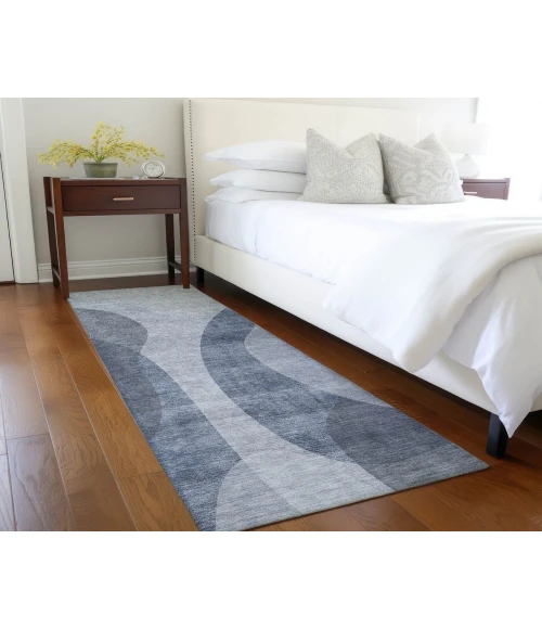 Chantille ACN657 Blue 2'3" x 7'6" Rug