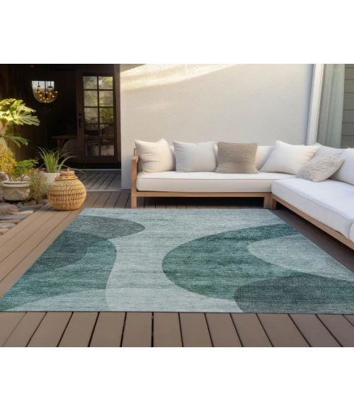 Chantille ACN657 Green 5' x 7'6" Rug