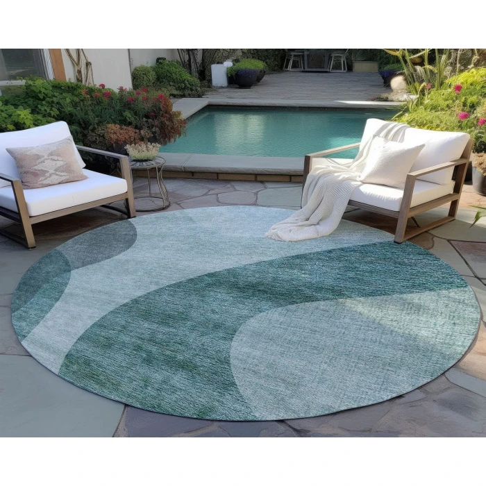 Chantille ACN657 Green 8' x 8' Rug