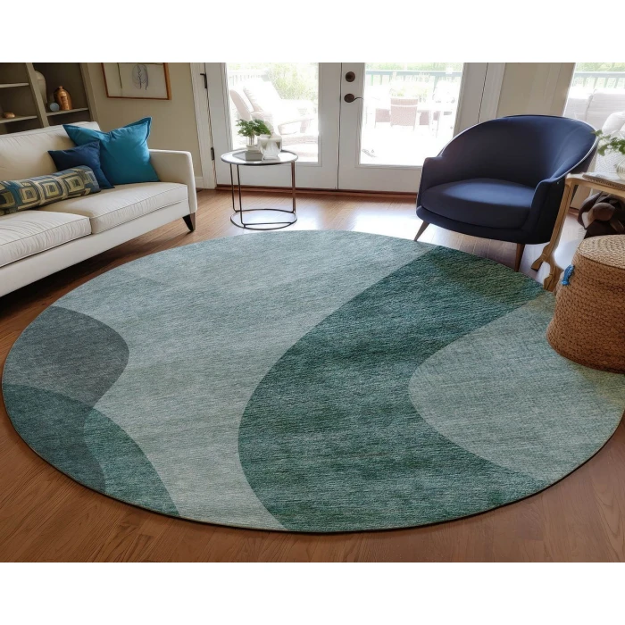 Chantille ACN657 Green 8' x 8' Rug