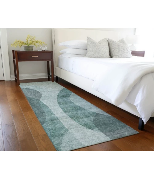Chantille ACN657 Green 2'3" x 7'6" Rug