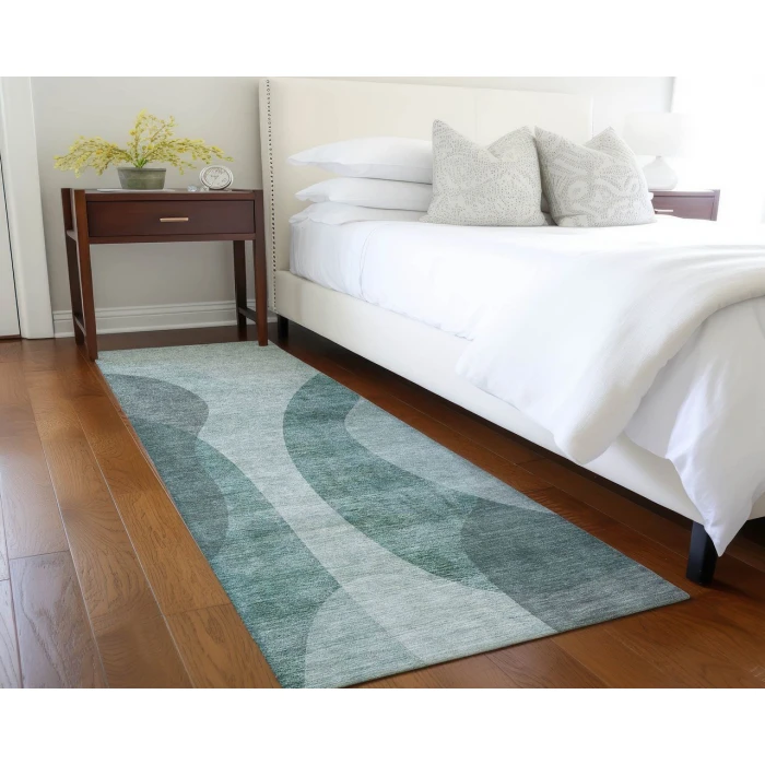 Chantille ACN657 Green 2'3" x 7'6" Rug