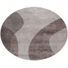 Addison Chantille ACN657 Mocha 8 ft. x 8 ft. Round Rug