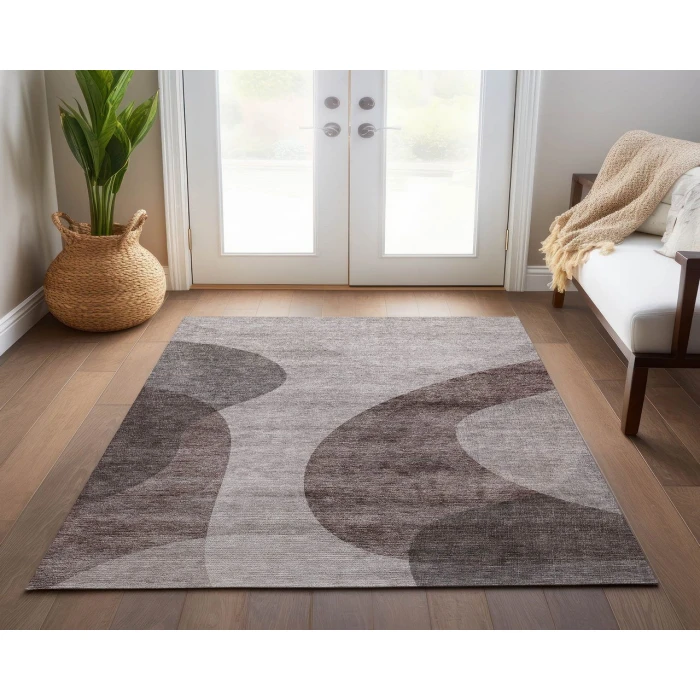 Chantille ACN657 Mocha 3' x 5' Rug