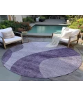 Chantille ACN657 Purple 8' x 8' Rug