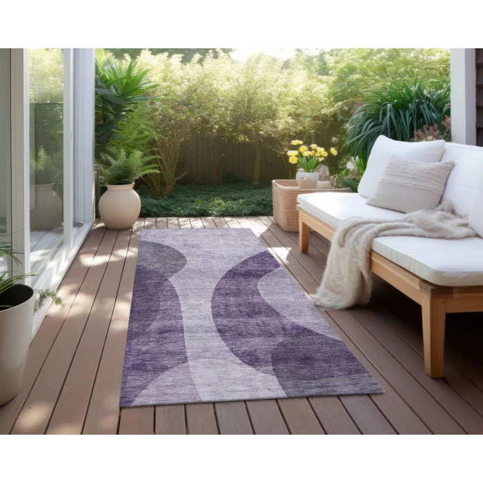 Chantille ACN657 Purple 2'3" x 7'6" Rug