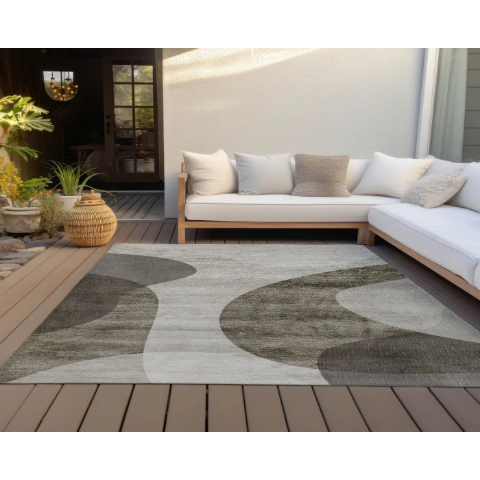 Chantille ACN657 Taupe 3' x 5' Rug