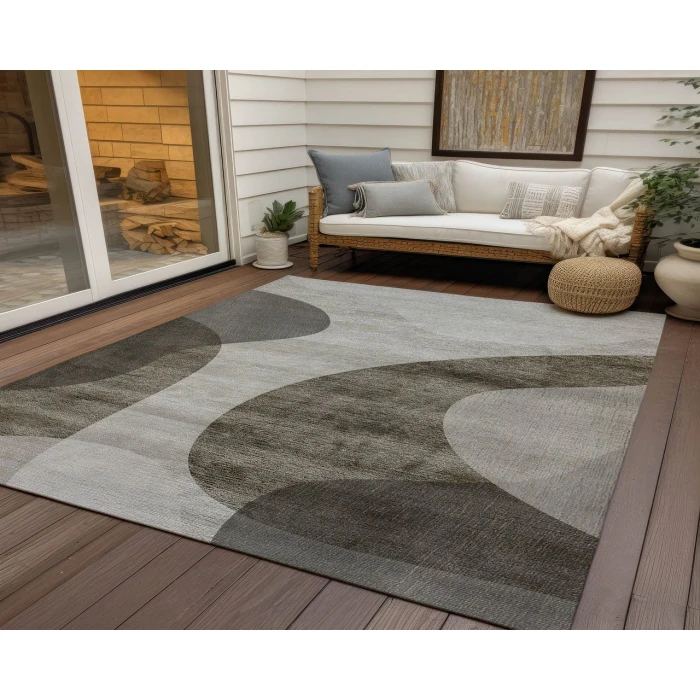 Chantille ACN657 Taupe 3' x 5' Rug