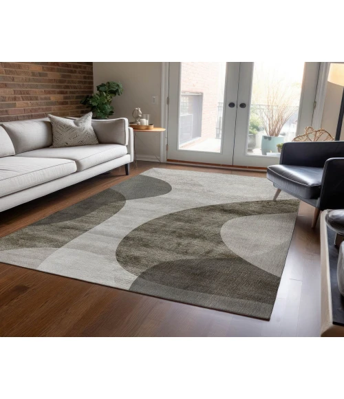 Chantille ACN657 Taupe 5' x 7'6" Rug